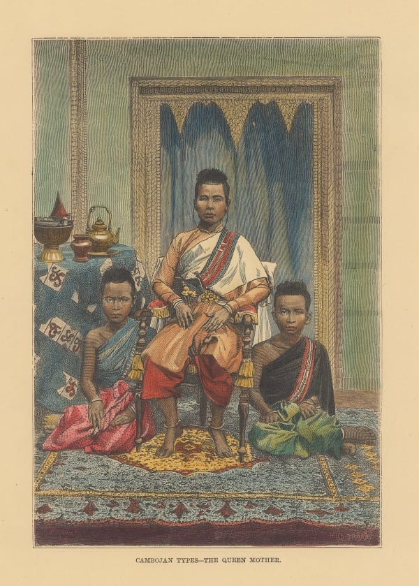 Jean Jacques Élisée Reclus, Cambodia - Portrait, 1894