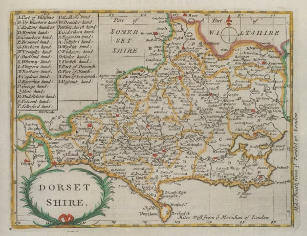 John Seller, Dorsetshire, 1787