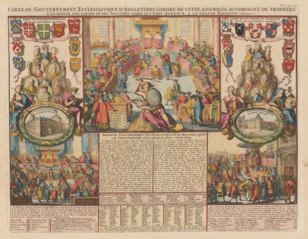 Henri Chatelain, London - Houses of Parliament, 1719