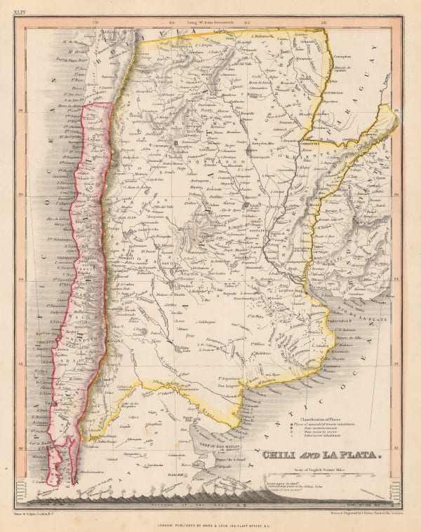 John Dower, Northern Chile and Argentina, 1860 c.