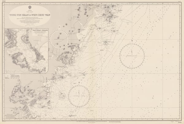British Admiralty, Tung-Yin Shan to Wen-Chou Wan, 1960