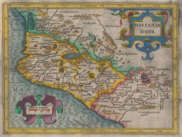 Samuel Purchas, Pacific coast of Mexico, 1625