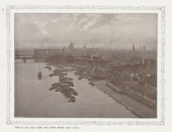Cassell & Co., London - Thames Panorama, 1906