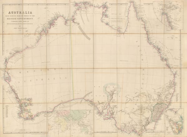 John Arrowsmith, Australia, 1842