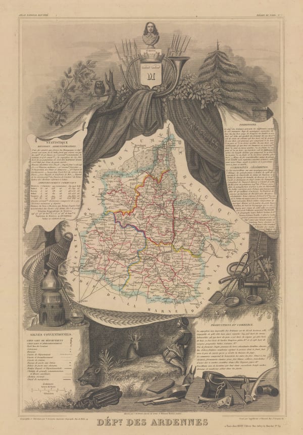 Victor Levasseur, Ardennes, 1847