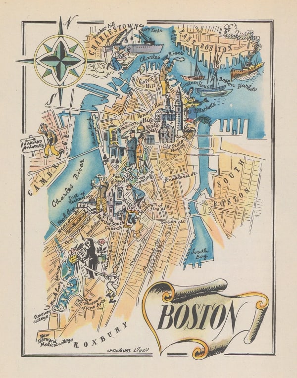 Dore Ogrizek, Boston, 1946