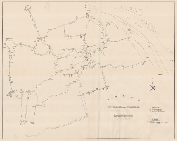 Thomas Ferguson, Waterways near Shanghai, 1900