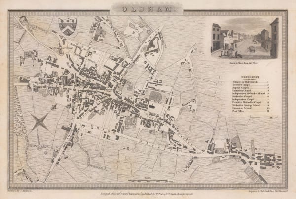 Edward Baines, Oldham, 1824