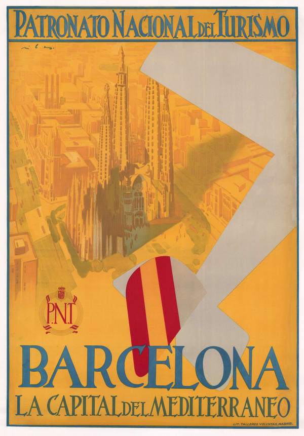 del Turismo Patronato Nacional, Spain - Barcelona, 1930 c.