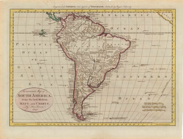 Thomas Bowen, South America, 1790 c.