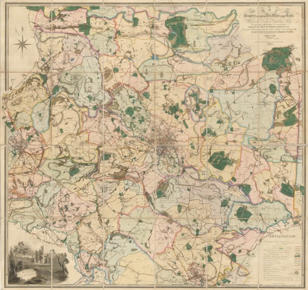 Joshua Thorp, Leeds and Ten Miles Around, 1849