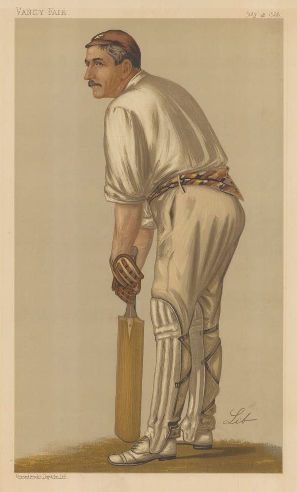 Vanity Fair, Cricket - Portrait, Walker William Read, 1888