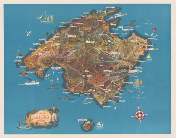 R. Dolcet, Islas de Mallorca y Cabrera, 1950