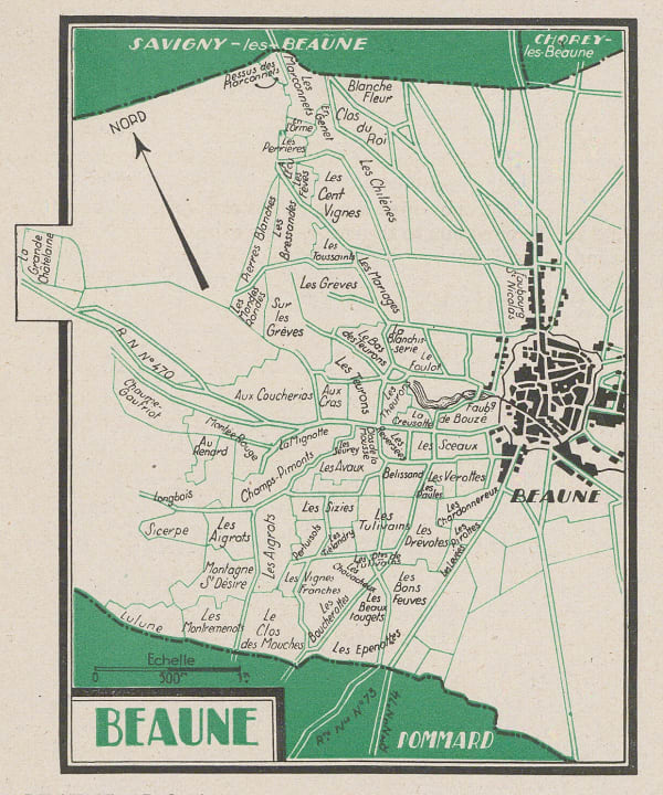 Walter Crotch, Beaune, 1947