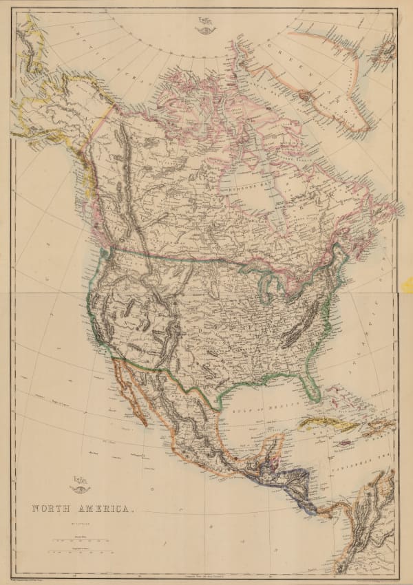 Edward Weller, North America, 1863