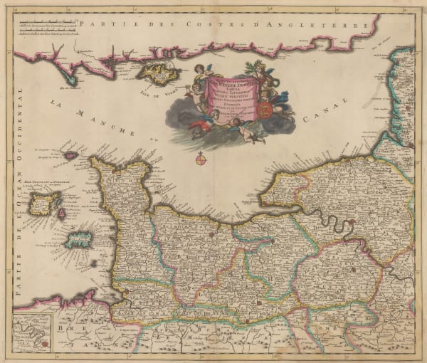 Cornelis & Justus Danckerts, Normandy, 1690 c.