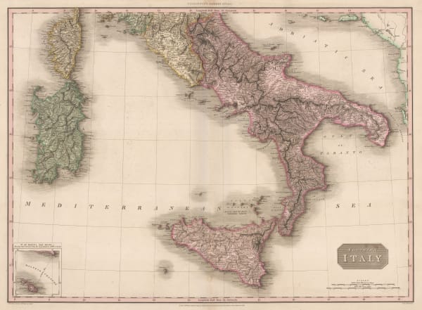 John Pinkerton, Southern Italy, 1809