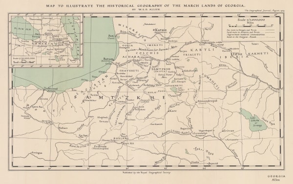 Royal Geographical Society (RGS), Armenia, Georgia, and Azerbaijan, 1929
