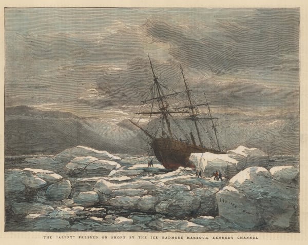 The Graphic Magazine, Arctic - H.M.S.Alert , 1876
