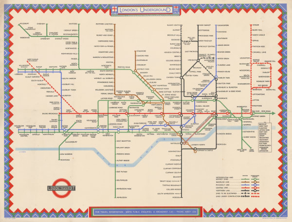 Harry Beck, Quad Foolscap Poster with Shepherd Border, 1946