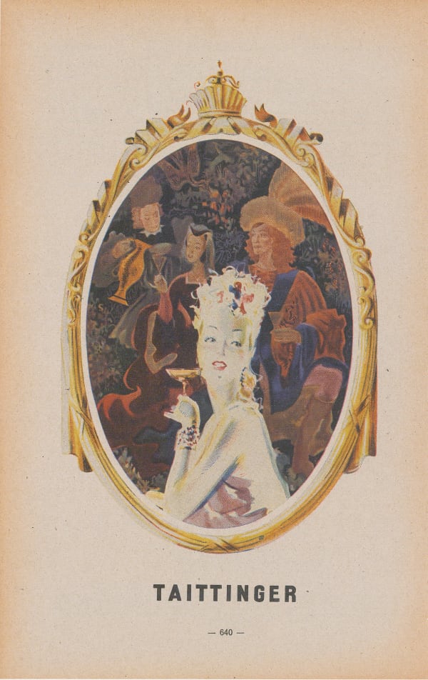 Walter Crotch, Champagne - Taittinger, 1947