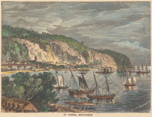Geoffry Garnier, Martinique - St Pierre, 1876 c.