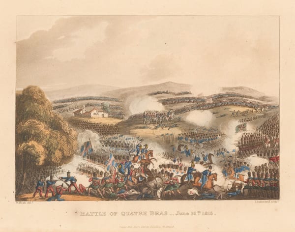 James Jenkins, Battle of Quatre Bras, 1825