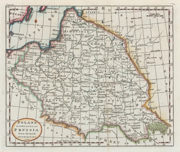 William Guthrie, Poland, 1792