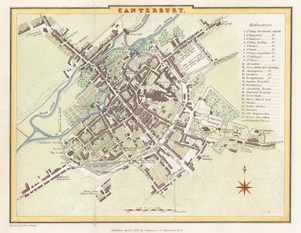 James Bingley, Canterbury, 1822