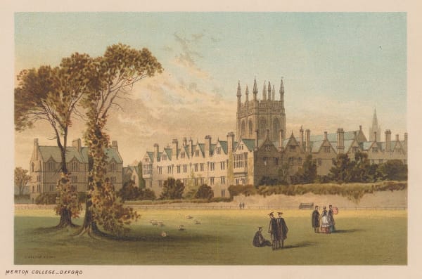 Thomas Nelson, Oxford University - Merton College, 1900 c.