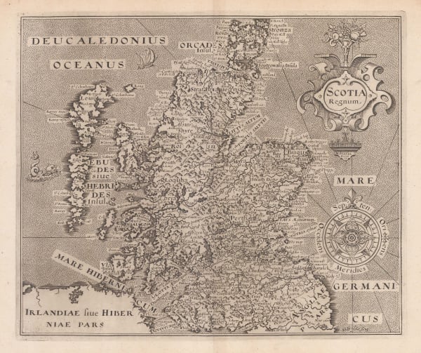William Hole, Scotia Regnum, 1637