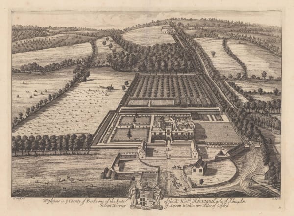 Johannes Kip, Wytham Abbey, Oxfordshire, 1719