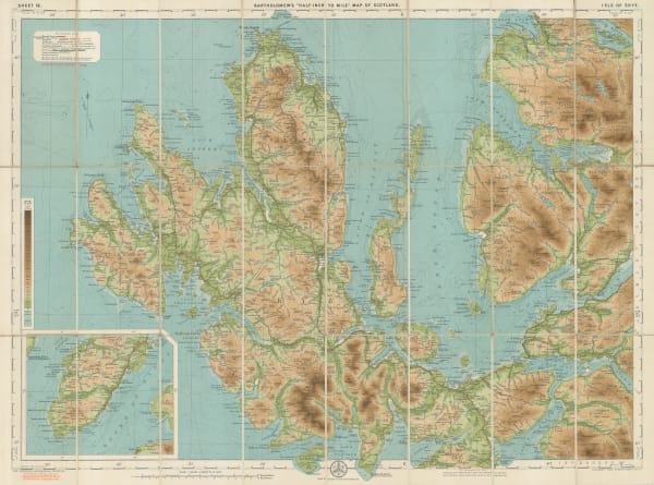 John Bartholomew & Co., Skye, 1920 (c.)