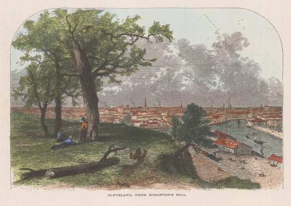Picturesque America, Ohio - Cleveland, 1874