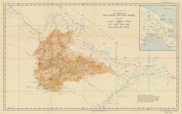 Royal Geographical Society (RGS), Headwaters of the Purari and Yuat Rivers, Papua New Guinea, 1936