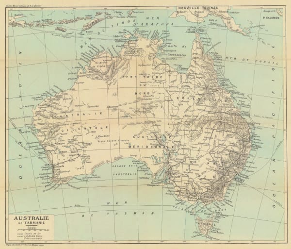 Marcel Couttreau & H. le Chartier, Australia, 1911