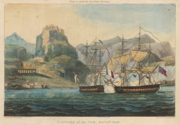 James Ralfe, Capture of The Var, 1820