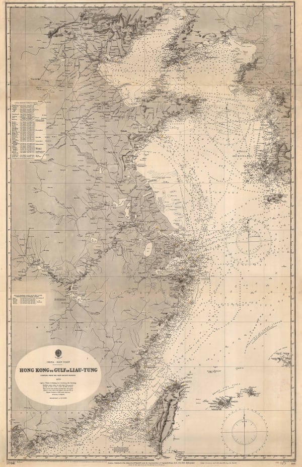 British Admiralty, Hong Kong to Gulf of Liau-Tung, 1904