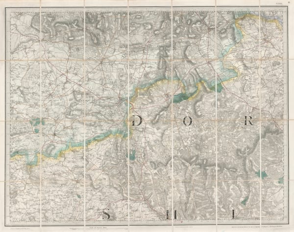 Ordnance Survey, One-Inch Map of Dorset & Somerset around Yeovil, 1878