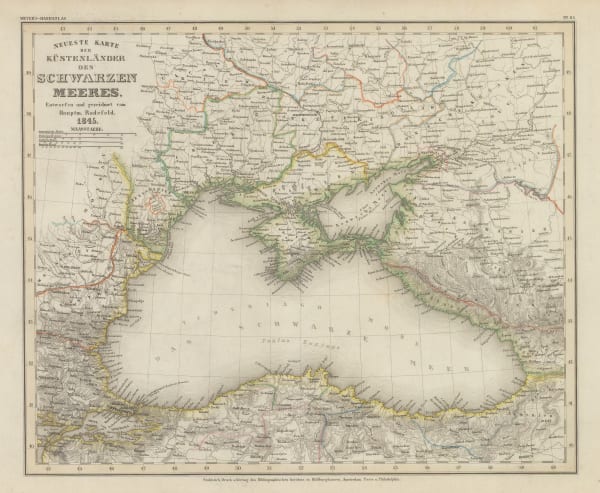 Joseph Meyer, Coastal countries of the Black Sea, 1845