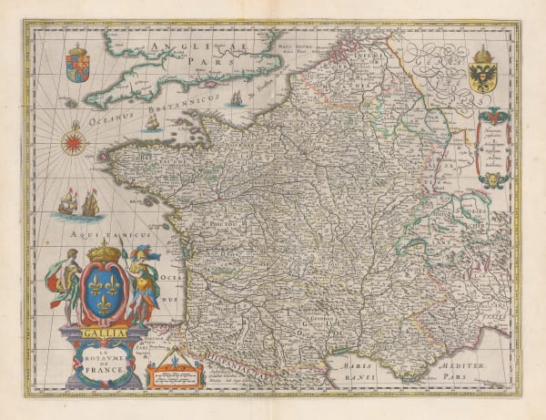 Willem & Jan Blaeu, France, 1650 c.