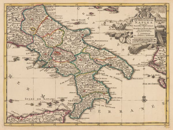 Covens (Jean) & Mortier (Cornelius), Kingdom of Naples, 1730 c.