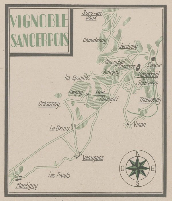 Walter Crotch, Sancerrois Vineyards, 1947