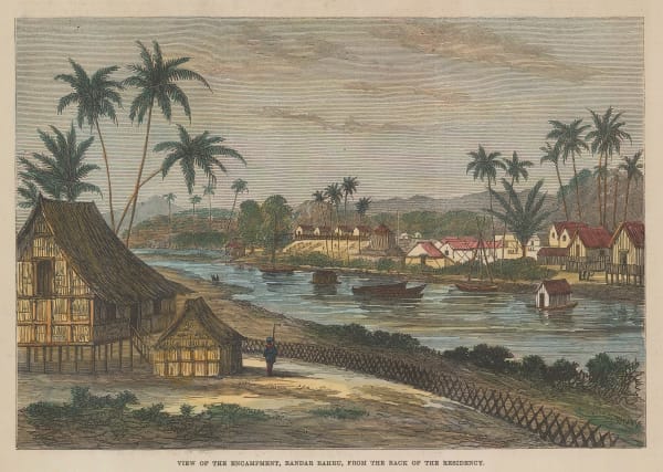 Illustrated London News (ILN), Malaysia - Bandar Bahru, 1876