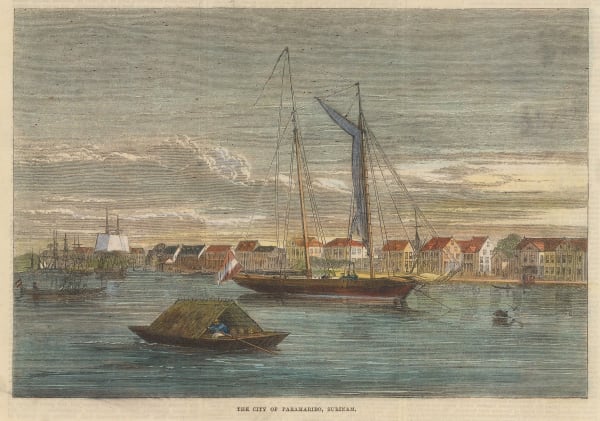 Illustrated London News (ILN), Suriname - Paramaribo, 1864