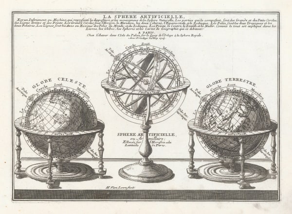 Nicolas de Fer, Cartographic Spheres, 1625