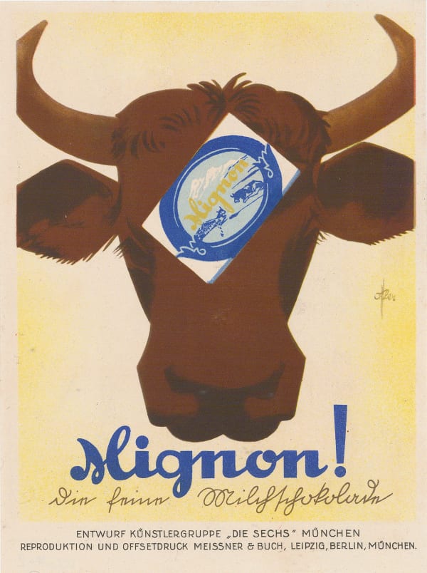 Meissner & Buch, Chocolate - Mignon Schokolade, 1930 c.