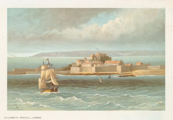 Thomas Nelson, Jersey - Elizabeth Castle, 1889