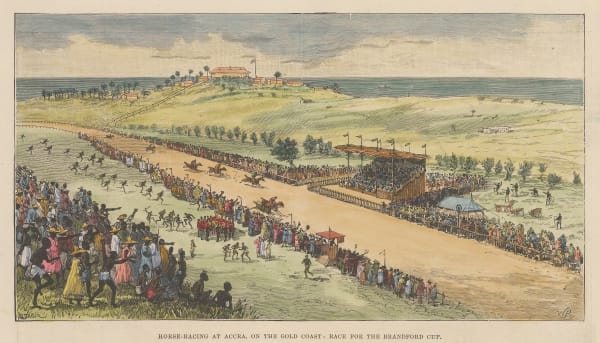 Illustrated London News (ILN), Horse Racing - Accra, 1890