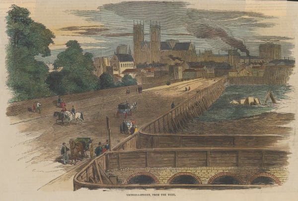 Illustrated London News (ILN), London - Victoria Street, 1851